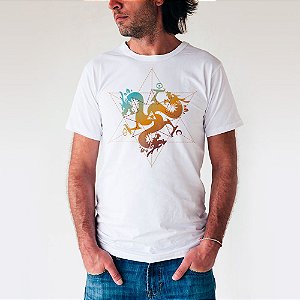 Camiseta Dragão 3 Cabeças