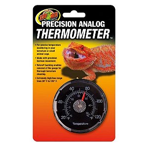 Termômetro Analógico de Alta Precisão Zoo Med Precision Analog Thermometer TH-20