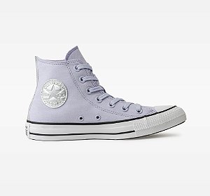 Tênis Converse Chuck Taylor All Star Hi Authentic Glam Lilas Prata Puro CT17290002 Lilas