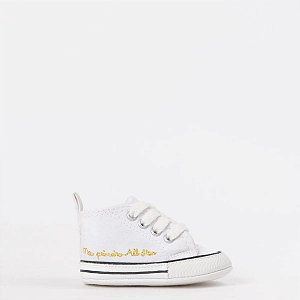 Tênis Converse Chuck Taylor All Star My First All Star Kids Branco Branco CK04400003