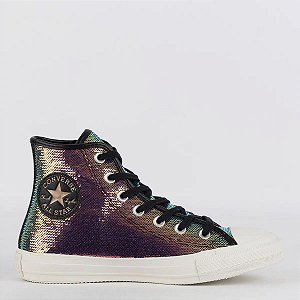 Tênis Converse Chuck Taylor All Star Hi Fireworks Preto CT23480001