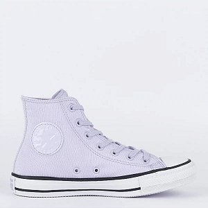 Tênis Converse Chuck Taylor All Star Hi Glam Lavanda Branco CT24270003