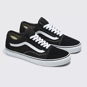 Tênis Vans Old Skool Black White