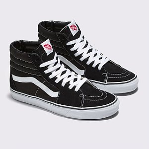 Tênis Vans SK8-Hi Black White