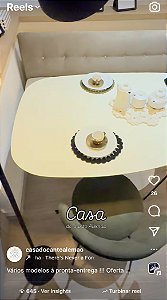 Conjunto banco New Slim bau 170cm / mesa orgânica resina 160 / 2 cadeiras