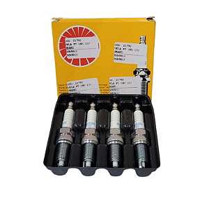 Jogo De Vela De Iginição Fiat Uno 10/ Grand Siena/Palio/500 11/ Punto 12/ Strada 17/ Fiorino 14/ Todos 1.4 Fire Evo