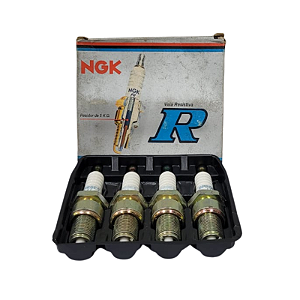 Jogo De Vela De Ignição Chevrolet Opala/Caravan 4C Álcool Hyundai Elantra 1.6/1.8 Exel 1.5 Sonata 2.0/2.4 Gasolina