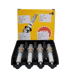 Jogo De Vela De Ignição Fiat Palio/Siena 1.0/1.3/1.4 Strada 1.0/1.3 Uno 1.0 Fiorino 1.3 Fire Linea 1.9 08/ Idea 1.4 05/