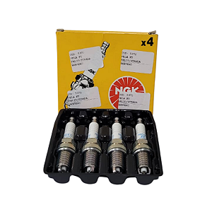 Jogo De Vela De Ignição Fiat Palio/Strada 1.5/1.6 Siena 1.6 Fiorino 1.5 Renault Clio 1.0/1.6 Kangoo/Megane 1.6