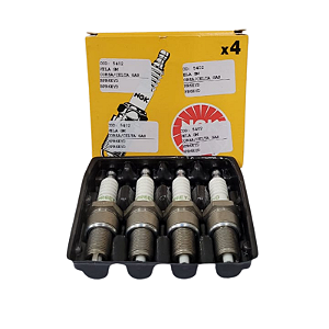 Jogo De Vela De Ignição Chevrolet Corsa/Celta Gasolina 1.0/1.4 Meriva/Montana/Cobalt/Corsão Flex 1.8 Fiat 1.8/2.0