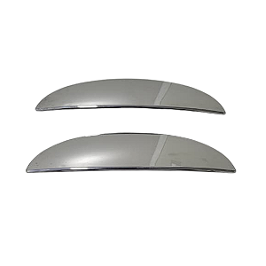Aplique Da Maçaneta Externa Chevrolet Corsa 02/12 Meriva 03/12 Montana 04/10 2 Portas Cromado