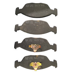 Pastilha De Freio Dianteira Volkswagen Gol/Santana 1.8/2.0 94/ Parati 1.8/2.0 Com ABS 95/ Saveiro 2.0 Com ABS 98/ Syl