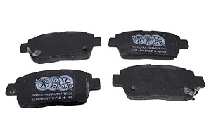 Pastilha De Freio Dianteira Para Liffan 620 Talent 1.6 16V 10