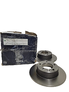 Par Disco De Freio Traseiro Renault Master 2.5 04/13 2.8 00/ Solido