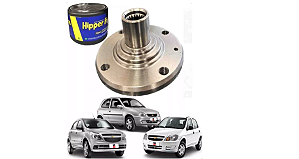 Cubo De Roda Dianteira Chevrolet Celta 01/ Corsa 93/01 Prisma 1.0 09/12 1.4 07/12 Agile 1.4 10 COBRA