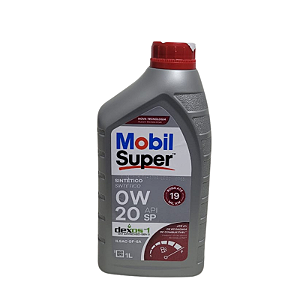 Óleo Motor 0W20 Mobil Super 3000 Sintético Gasolina/Flex/Gnv 1LT