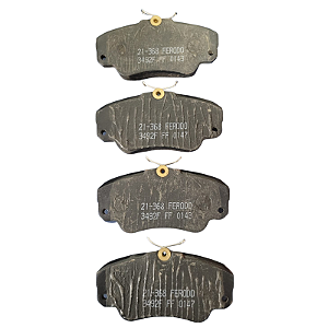 Pastilha De Freio Dianteira Chevrolet Omega 3.0/4.1 92/98 Suprema 3.0/4.1 93/98 Ferodo