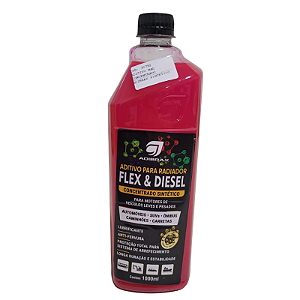 Aditivo Radiador Concentrado Sintético Rosa 1LT Adibrax