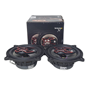 Alto Falante Bravox 5 Triaxial 55W RMS 4OHMS Par