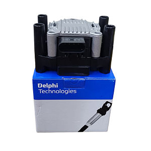 Bobina de Ignição Volkswagen Gol 00/12 Bora 00/10 Fox 03/ Cross 04/ Kombi Flex 06/ Polo 02/ Parati 01/