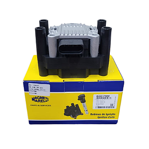 Bobina de Ignição Volkswagen Gol 00/12 Bora 00/10 Fox 03/ Cross 04/ Kombi Flex 06/ Polo 02/ Parati 01/