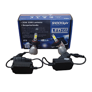 Lâmpada H16 Super Led 3200 Lumens 35W 12/24V Borboleta