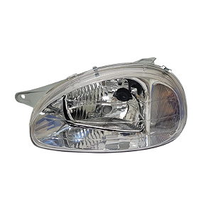 FAROL CHEVROLET CORSA 01/ LADO ESQUERDO CINZA