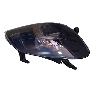 FAROL CHEVROLET CELTA/PRISMA 06/ LADO DIREITO MASCARA NEGRA