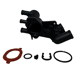 Carcaça Da Valvula Termostática Volkswagen Gol G5 Fox 1.0/1.6 09/ Polo 1.0/1.4 02/ Spacefox 1.6 Flex