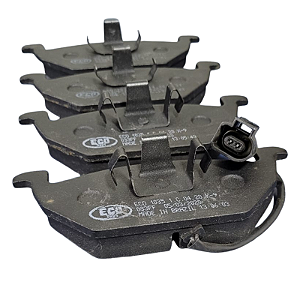 Pastilha De Freio Dianteira Volkswagen Golf 1.6 1.8 2.0 98/Bora 98/Spacefox 1.6 07/A3 1.6/1.8 02/Jetta 2.0 11/New Beetle 99/ Com Sensor Ecopads