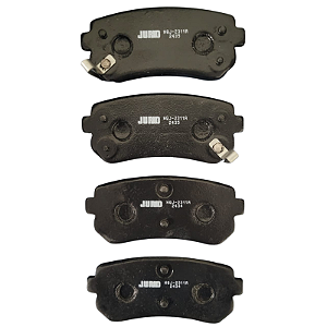 Pastilha De Freio Traseira Hyundai I30 2.0 09/12 Ix35 2.0 10/ Tucson 10/ Sonata 2.4 11/ Kia Cerato/Sportege 09/ Jurid