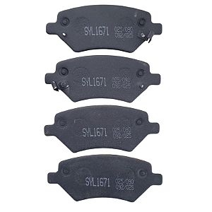 Pastilha De Freio Dianteira Chery Cielo 1.5/1.6 10/ Tiggo 2.0 10/ Lifan X60 1.8 13/ Syl