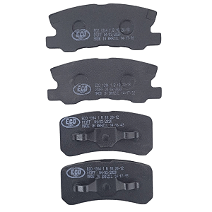Pastilha De Freio Traseira Mitsubishi Pajero Full 02/08 Outlander 03/ ASX 2.0 10/ Ecopads