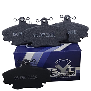 Pastilha De Freio Dianteira Renault Sandero/Logan 07/13 Megane 99/10 Clio 90/08 Symbol 08/ Syl