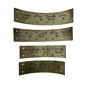 Lona De Freio Chevrolet Chevette 79/85 Chevy/Marajo 81/85 Sistema Bendix