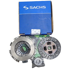 Kit Embreagem Volkswagen Kombi 1.5 1.6 1973 a 2008 Saveiro 1.5 1.6 1994 a 2006 Brasília Fusca Variant 1.5 1.6 1973 em diante Com Rolamento Marca Sachs