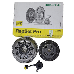Kit Embreagem Renault Livina Tiida Duster Megane 1.6 16V Todos Com Atuador Marca Luk