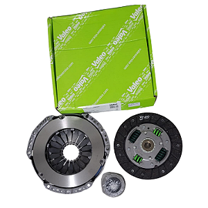 Kit Embreagem Chevrolet Corsa 1994 em diante Celta 2001 em diante Montana 1.4 2011 em diante Agile Prisma 1.4 Todos Com Rolamento Marca Valeo