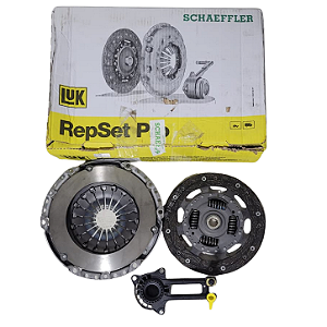Kit Embreagem Ford Fiesta 1.5 1.6 2010 a 2019 Focus 2010 a 2015 EcoSport 2012 a 2016 Todos 1.6 16V Sigma Com Atuador Marca Luk