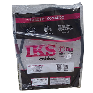 Cabo de Freio de Mão Traseiro Esquerdo Volkswagen Gol G5 / Voyage G5 2008 em Diante IKS