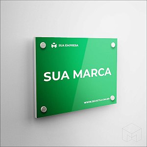 PLACA EM PS 2MM - 40X25CM