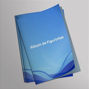 Álbum de Figurinhas + Envelope e Figurinhas  Autoadesivas - 1000 unidades