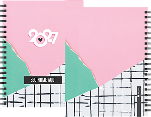 AGENDA DIÁRIA CAPA PERSONALIZADA - Modelos 21 a 40 e 43,44