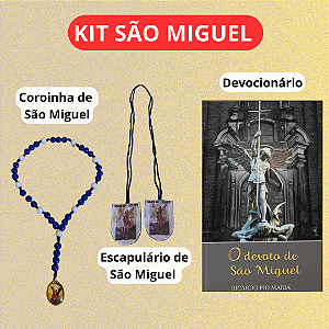 Kit São Miguel -  DEVOÇÃO COMPLETA com frete grátis