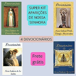SUPER KIT APARIÇÕES DE NOSSA SENHORA