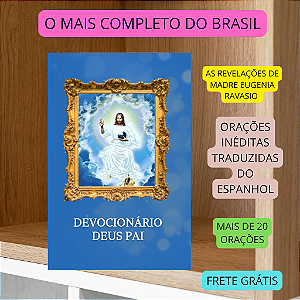 DEVOCIONÁRIO MAIS COMPLETO DE DEUS PAI - com frete grátis.