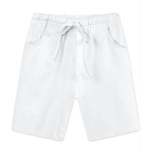 Bermuda Branca Menino