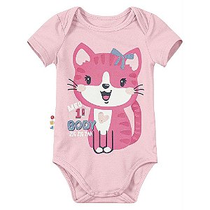 Body Rosa Claro Gatinha