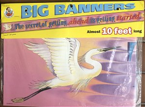 Big Banner - The secret of getting ahead is getting started.