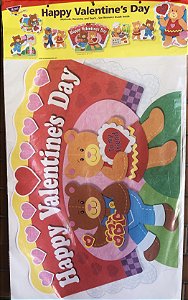 Mural decoration - Happy Valentines Day